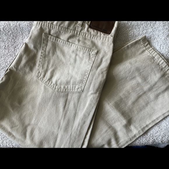 Calvin Klein Jeans Denim Dress Pants Trousers Size 40 - Picture 2 of 2